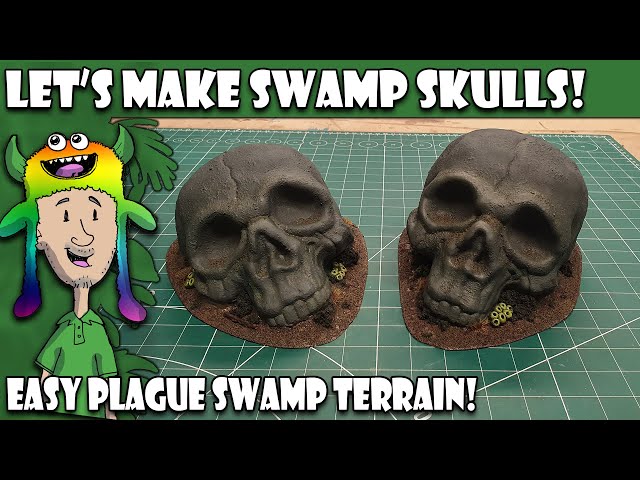 Lets Make Sunken Swamp Skull terrain