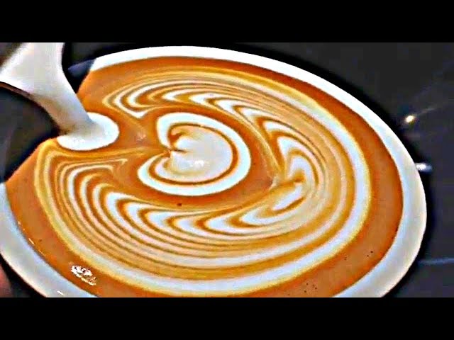 Hour Of Pure Barista Latte Art Training Compilation! ~ Very Satisfying ~ MUST SEE!