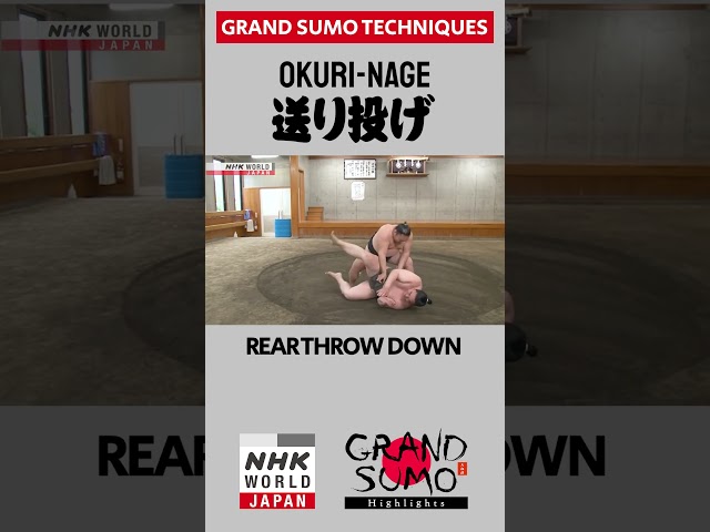 #Sumo Technique: OKURI-NAGE