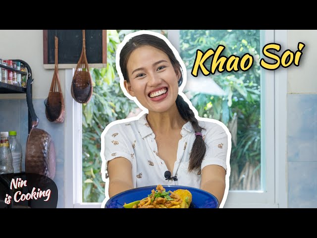 My BEST Khao Soi Recipe (ข้าวซอย) - Chiang Mai Curry Noodles Soup - Nin is Cooking
