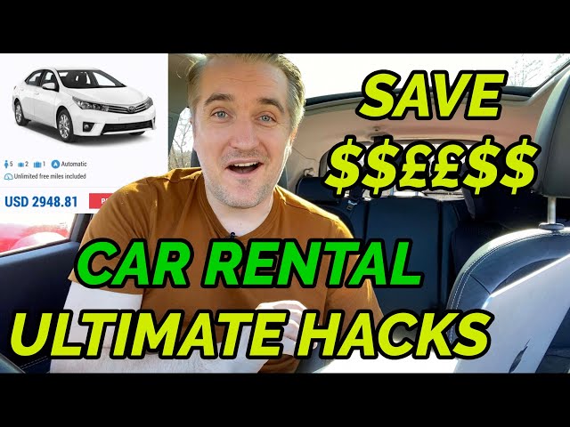 Unlock Savings: ULTIMATE Car Rental Tips for HALF PRICE Deals in the USA & UK
