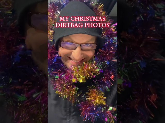 Brendan’s Christmas Dirtbag photos! #christmasdirtbag #wheatus #capcut #shorts