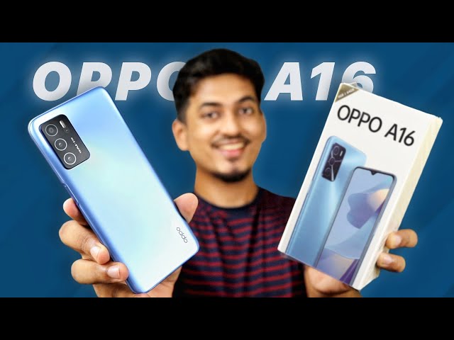 OPPO A16 - Stylish Beauty! | Unboxing and Quick Review with Camera Samples📸🔥