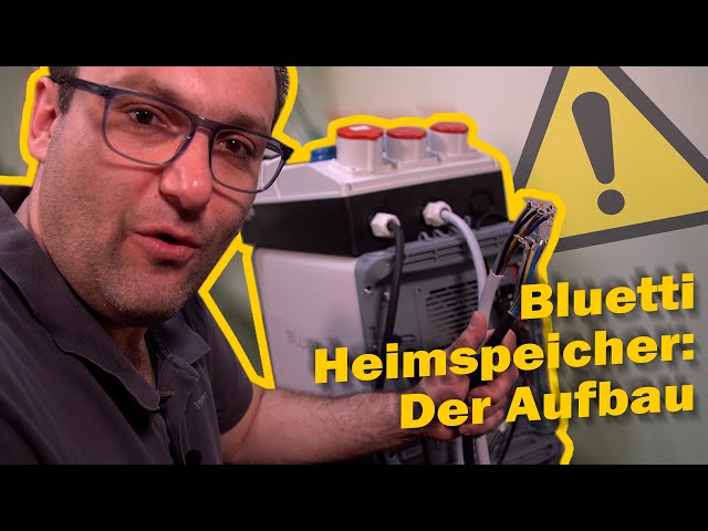 Bluetti Heimspeicher: Der einfache Aufbau des EP600 mit B500 Batterie