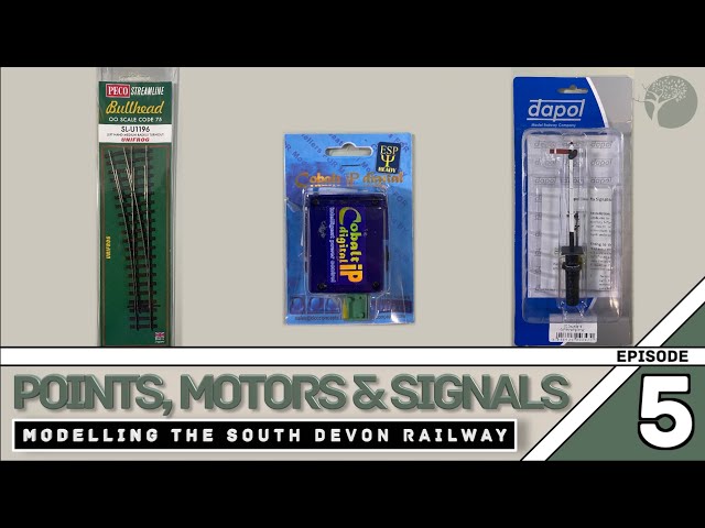 Building a model railway - Unifrog Points, Point Motors and Signals - Ep 5  Modelling the SD Railway