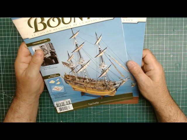 Le Bounty navire de la Royal Navy de chez Hachette n°67 & 68