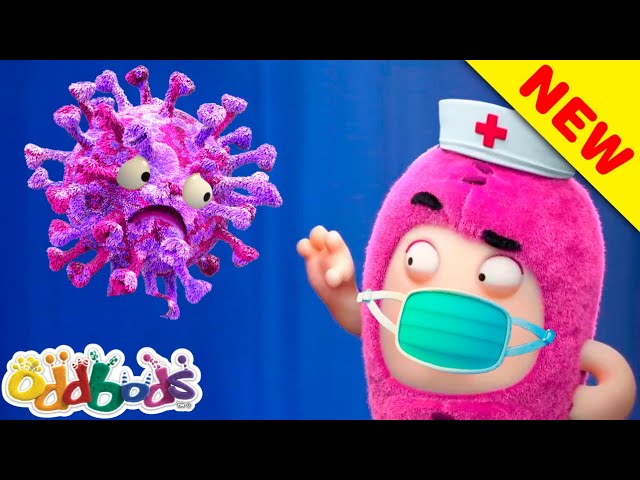 Oddbods, The Virus Fighters! | Cartoons For Kids
