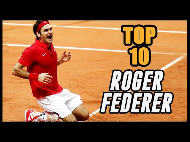 Roger Federer Top 10 BATennis