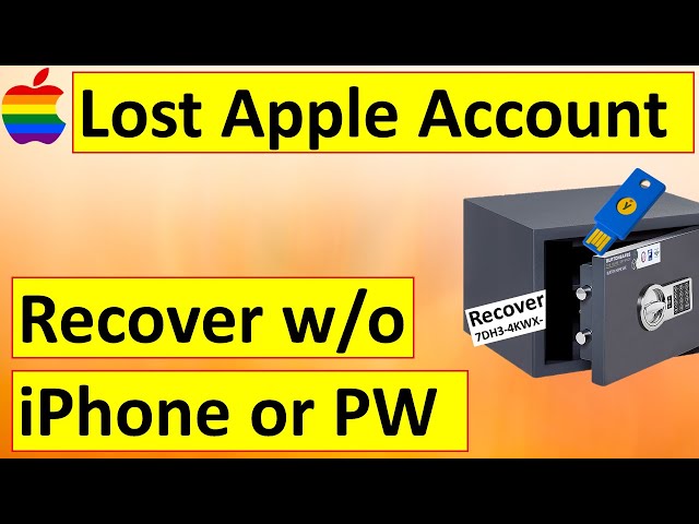 Lost Apple ID Access- How to prepare for Recovery w/Recovery Key Part 1