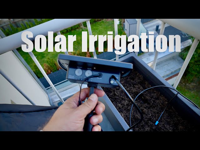 Solar irrigation kit