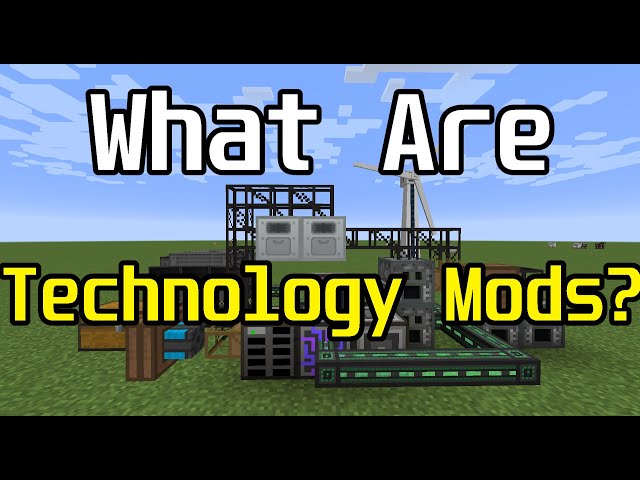 Minecraft's Strangest Subgenre "Technology Mods"