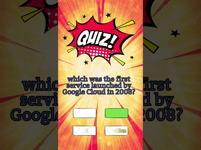 Google Cloud Quizz  #google  #cloudcomputing #googlecloud #shorts