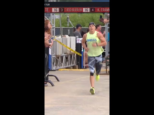 Sam Briggs Nearly Laps the Field in Madison Triplet — 2017 CrossFit Games