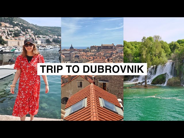 TRAVELLING TO DUBROVNIK, CROATIA | sketchbooking, sight-seeing & gaining Illustration inspiration