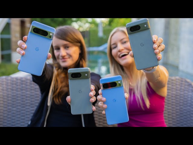 🔴 LIVE review of Google Pixel 8 and Pixel 8 Pro - Sisters Edition