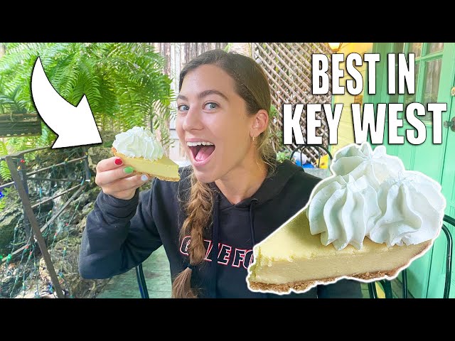 Tasting the BEST Rated Key Lime Pie in Key West - Top 3 Shops