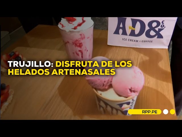 #NuestraTierra: en Trujillo: 'Virbal', helado en homenaje a los productos de Virú y Simbal