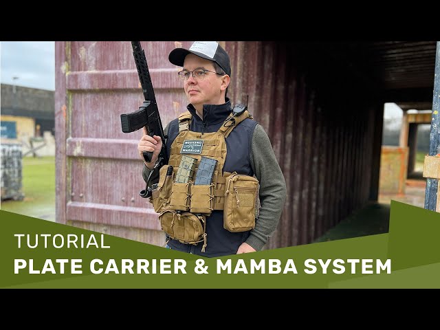 Ultimatives Plate Carrier Setup mit Mamba System (Paintball / Airsoft)