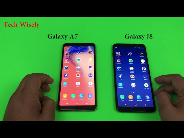 Galaxy A7 2018 VS Galaxy J8....