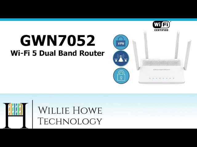 GWN7052 WiFi Router by Grandstream - Unboxing and overview