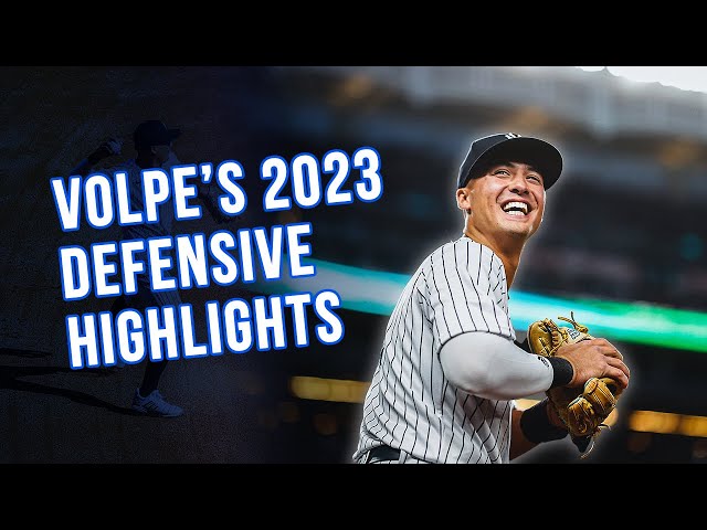 Anthony Volpe's BEST DEFENSIVE PLAYS of 2023 | New York Yankees