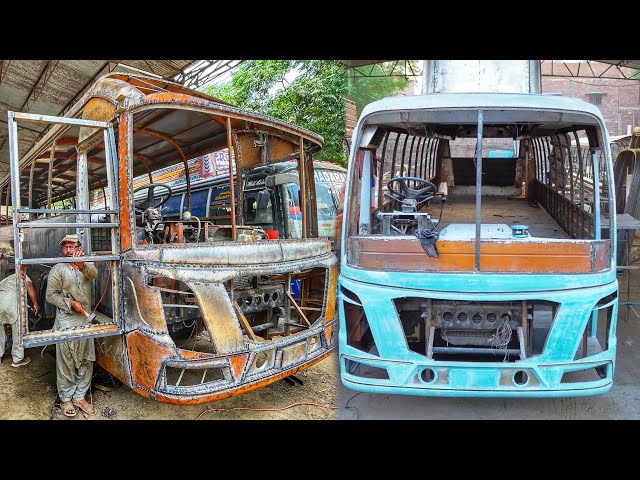 Incredible Bus Manufacturing Process | Handmade Bus Making Process | Skills Panda 2.0