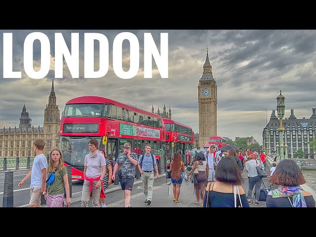 "Unbelievable Moments in London | 4K HDR Summer Walk | Exploring London Streets: Soho to Big Ben"