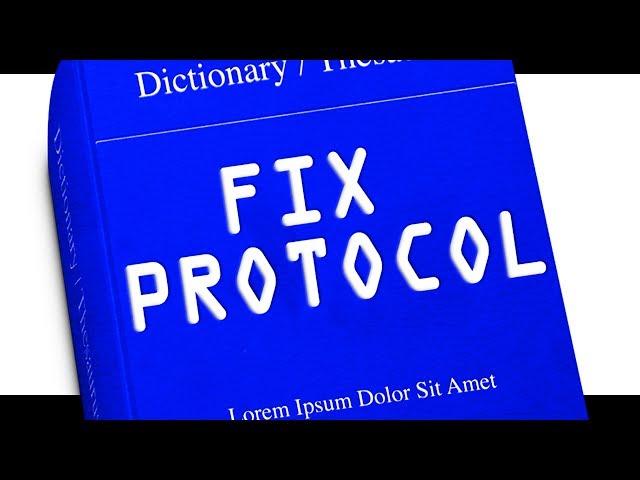 FIX Protocol: BEST FIX Dictionaries for online FIX Specification refrence
