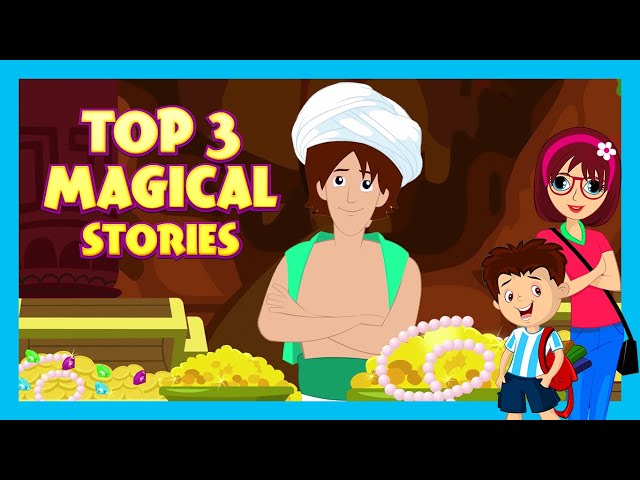 Top 3 Magical Stories | English Stories for Videos | Tia & Tofu | @kidshut