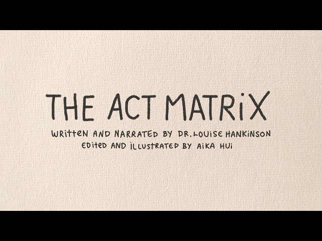 The ACT Matrix | a simple perspective-taking exercise