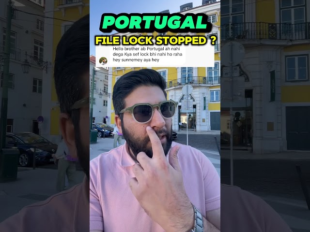 Portugal file lock system stopped #portugal