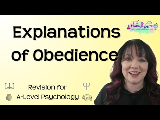 Agentic State as an Explanation of Obedience | Revision for A-Level Psychology