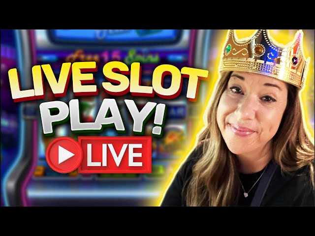 It’s time for a LIVE JACKPOT & SLOT PLAY ‼️🎰