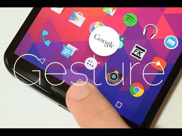 Customize the Google Swipe Up Gesture