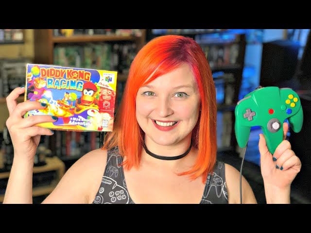 Let's Play DIDDY KONG RACING (N64) w/ KINSEY!!