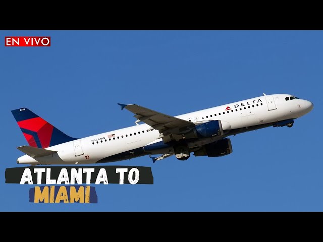 ️ MSFS  | Delta| Flight DA1380 |  Atlanta to Miami