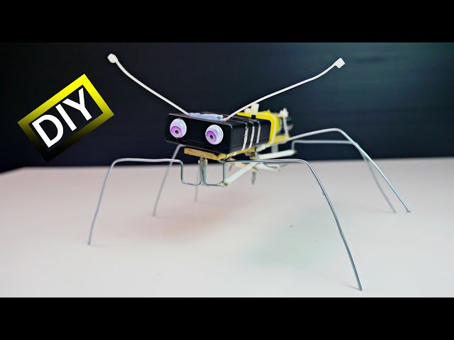 How to Make Walking Insect Robot DIY