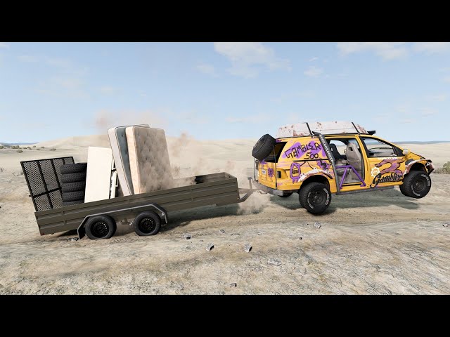 Moving Grandma's junk to a New house with Dune Hauler | BeamNG.drive