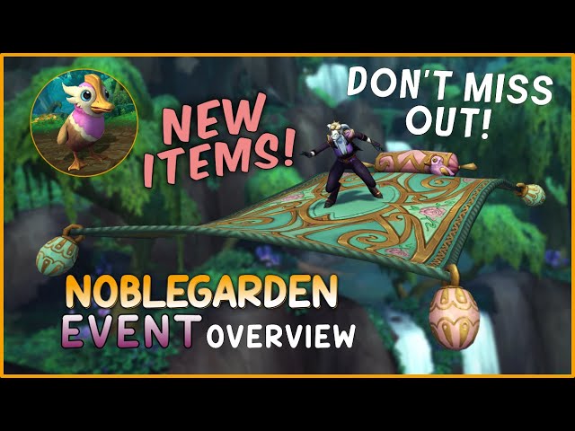 Noblegarden Event & NEW Rewards! Mount, Xmog, Pet and More