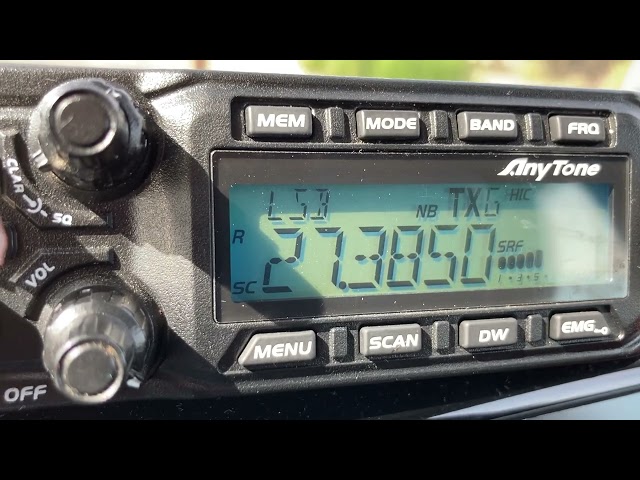 Cb radio skip various skip on a anytone at 6666