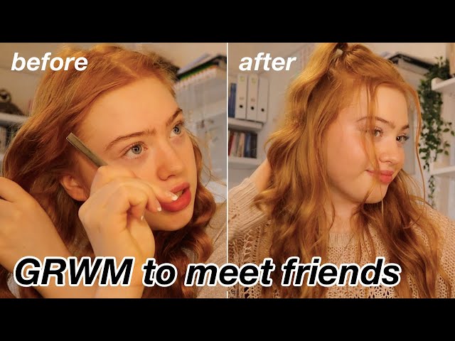 GRWM to meet my friends *skincare, makeup & hair routine | Ruby Rose UK