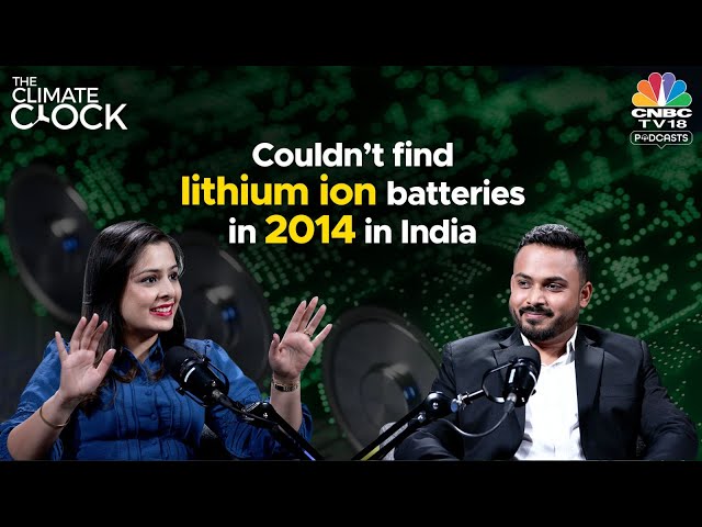 Lithium Ion Battery Recycling Industry In India |  Utkarsh Singh, BatX Energies | Climate Clock