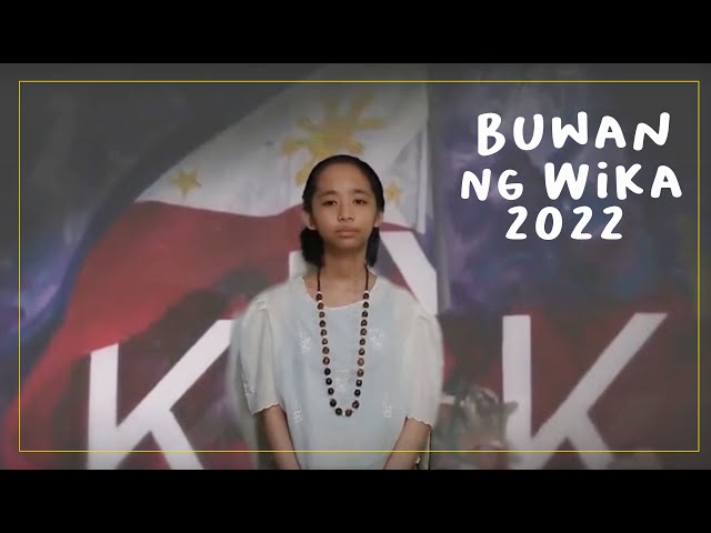 Buwan ng Wika 2022 : Filipino at Mga Katutubong Wika,Kasangkapan sa Pagtuklas at Paglikha