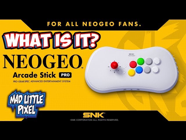 Neo Geo Arcade Stick Pro Officially Announced! New SNK Hardware, What Is It?