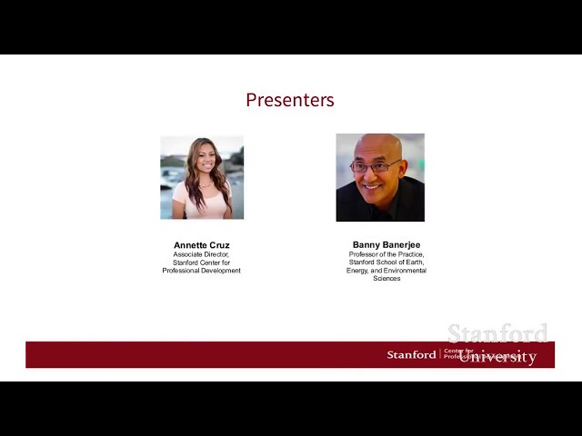 Stanford Webinar: System Innovation - Strategies for tackling complexity and scale