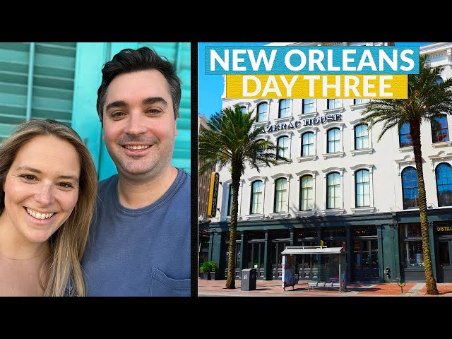 New Orleans, Louisiana | Day 3| Sazerac House, Cafe Reconcile, and Frenchman Street.