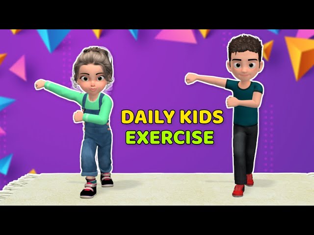 DAILY KIDS EXERCISE - BOOSTING THEIR ENERGY (15 MINUTES)