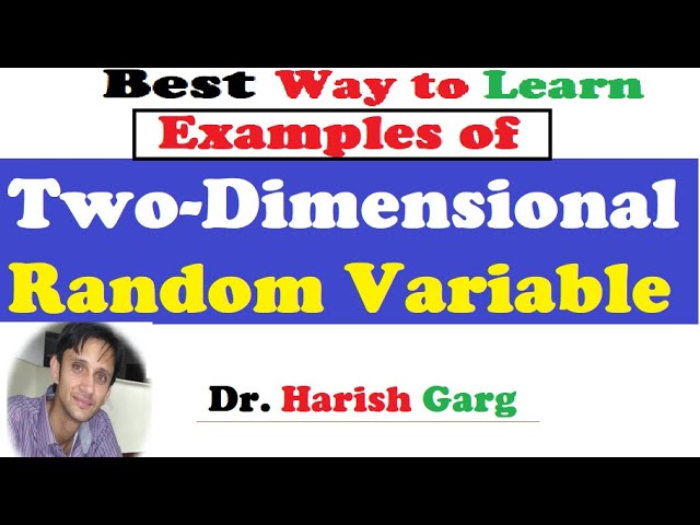 Examples of Joint Continuous Random variable | Marginal, Conditional Distribution