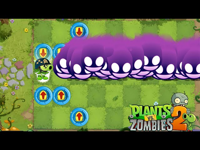 PvZ 2 Fusion - Mega Gatling Pea Using Projectile From Other Plant - Plants Vs Zombies 2 9.8.1