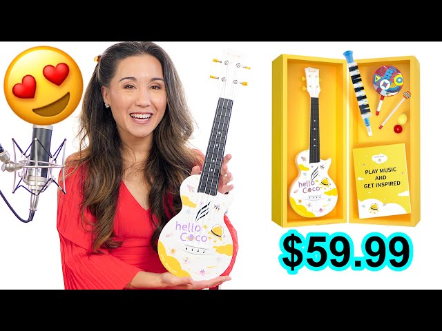YES! A kid's uke that sounds GOOD for $59.99! Enya Mini Coco Children's Ukulele Toy Box Set Review